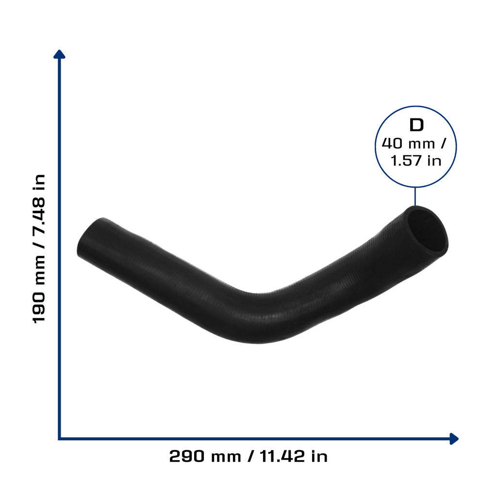 CA-3541 — Manguera Radiador CAUPLAS 3541