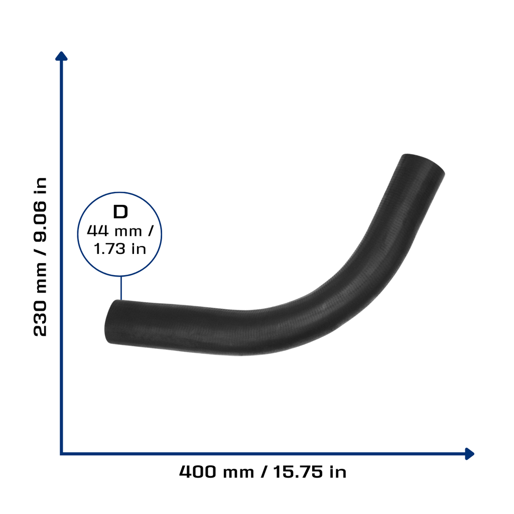 CA-3540 — Manguera Radiador CAUPLAS 3540