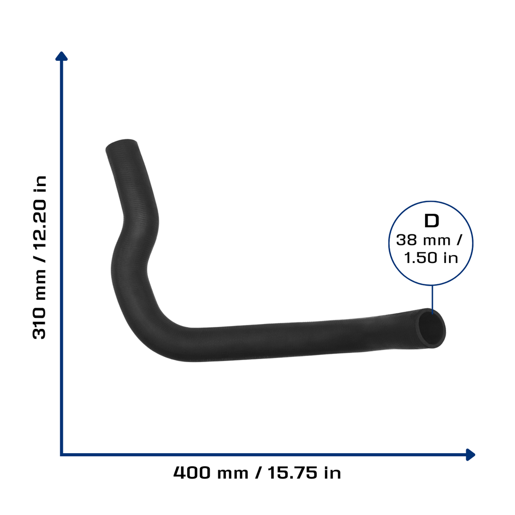 CA-5019 — Manguera Radiador CAUPLAS 5019