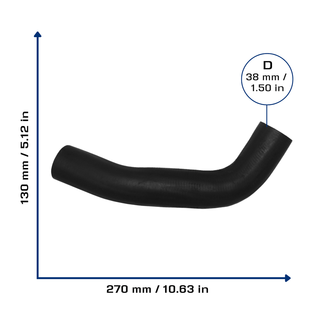 CA-7781 — Manguera Radiador CAUPLAS 7781