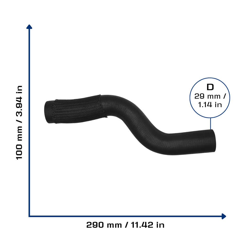 CA-7425 — Manguera Radiador CAUPLAS 7425