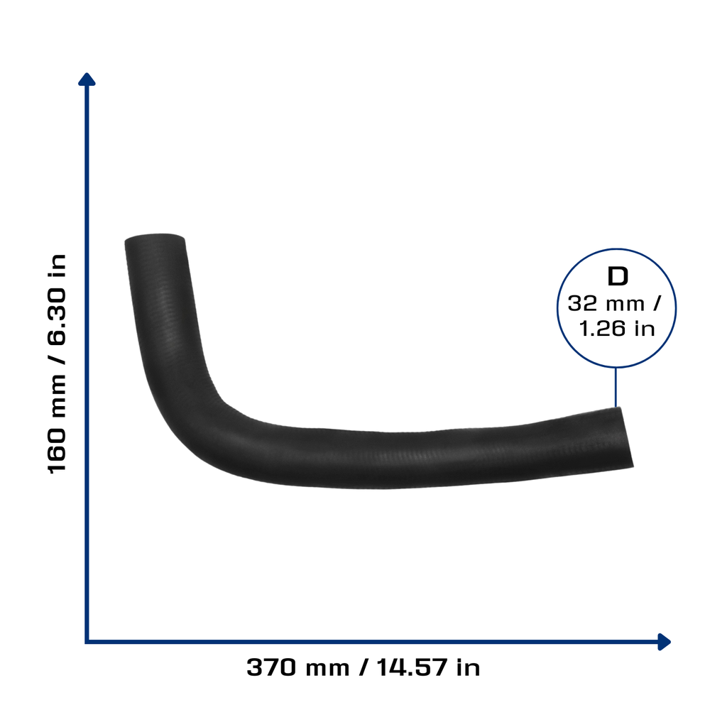 Manguera Radiador CAUPLAS 7614