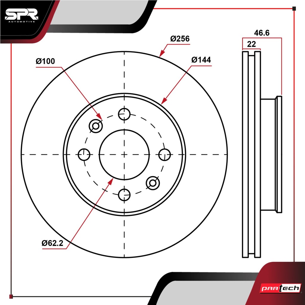 PA-DP-31432 — DISCO DEL. HYUNDAI ACCENT L4 1.6L GAS 2006-2011 (VENTILADO)