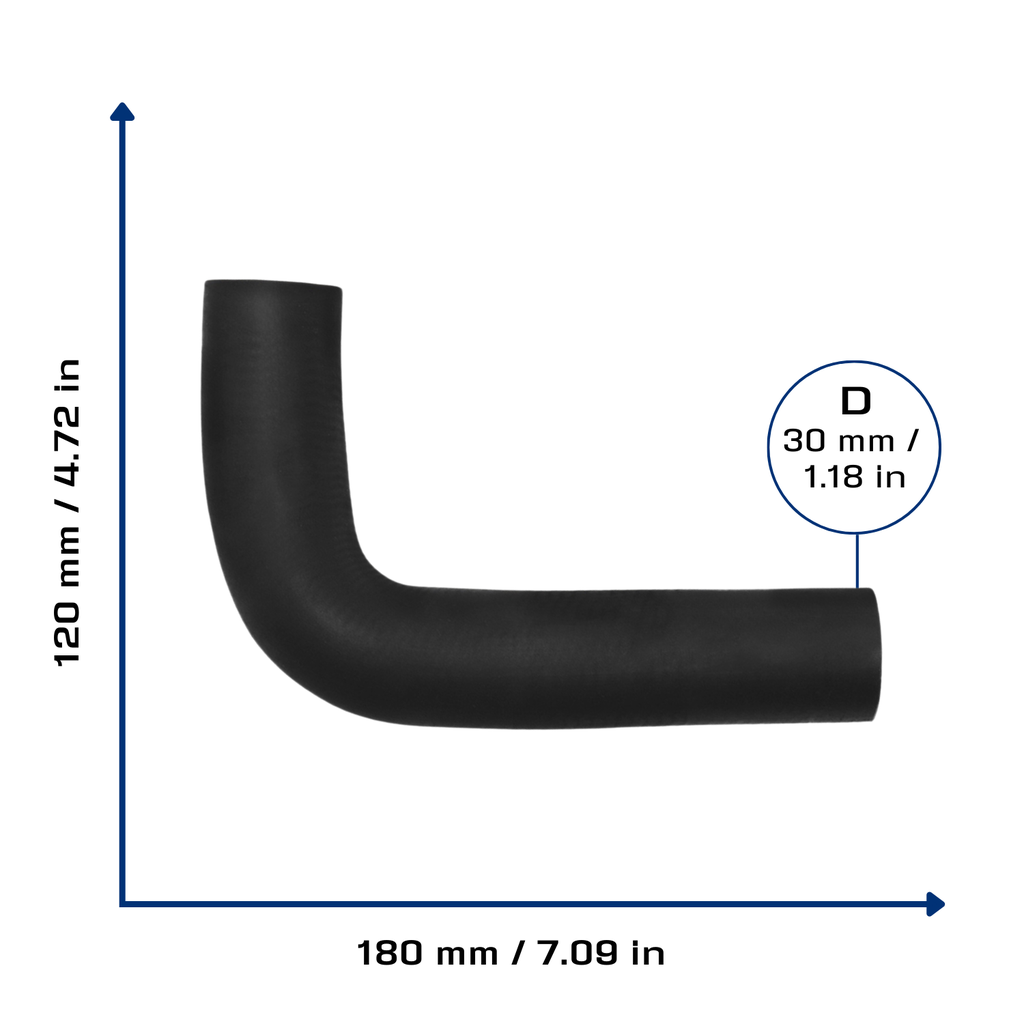 CA-9967 — Manguera Radiador CAUPLAS 9967