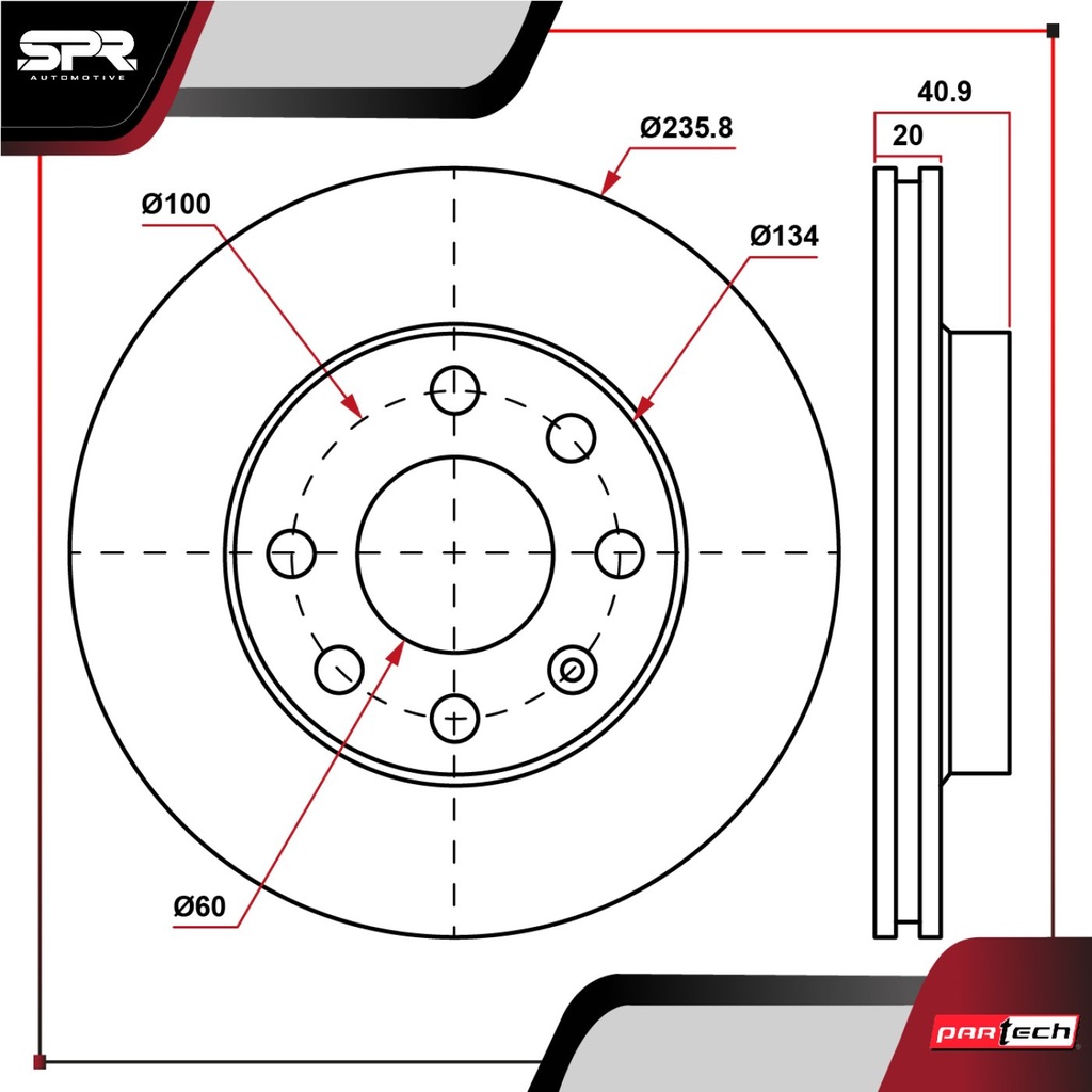 DISCO DEL. CHEVROLET CHEVY L4 1.6L GAS 1996-2012 (VENTILADO)