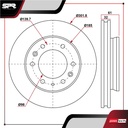 DISCO DEL. FORD RANGER 2.2L GAS 2016-2022