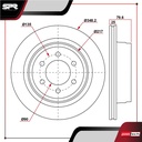 DISCO TRAS. FORD LOBO 5.0L GAS 2011-2020 (VENTILADO)