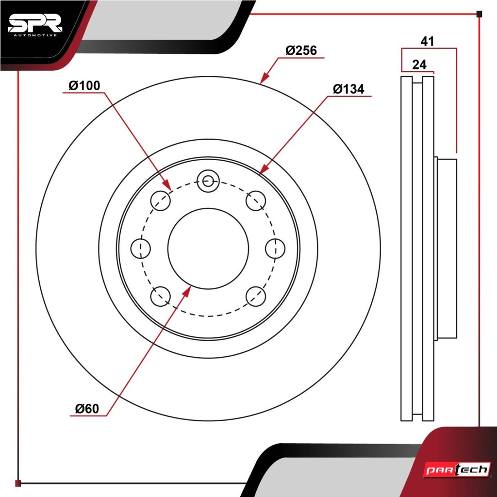 DISCO DEL. CHEVROLET ASTRA L4 1.8L GAS 2000-2003 (VENTILADO)