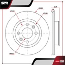 DISCO DEL. HYUNDAI GRAND I10 1.2L GAS 2018-2023