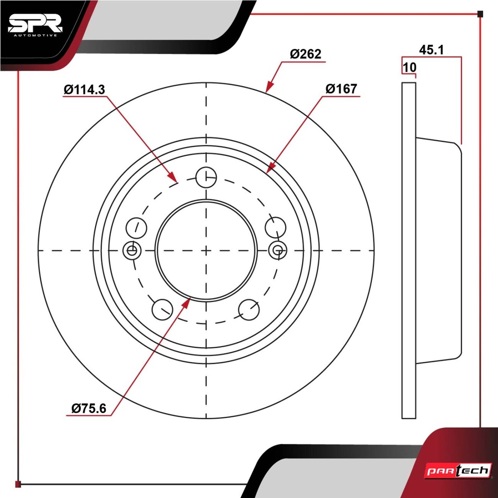 DISCO TRAS. KIA FORTE L4 1.6L GAS 2019-2024 (SOLIDO)
