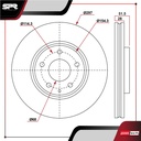 DISCO DEL. MAZDA CX-5 L4 2.5L GAS 2014-2020 (VENTILADO)