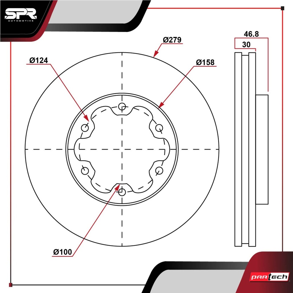 PA-DP-20043 — DISCO DEL. NISSAN NV350 URVAN L4 2.5L GAS 2014-2021 (VENTILADO)