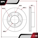 DISCO DEL. FORD BRONCO V8 5.0L GAS 1980-1993 (VENTILADO)