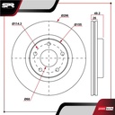 DISCO DEL. NISSAN ALTIMA L4 2.5L GAS 2012-2019 (VENTILADO)