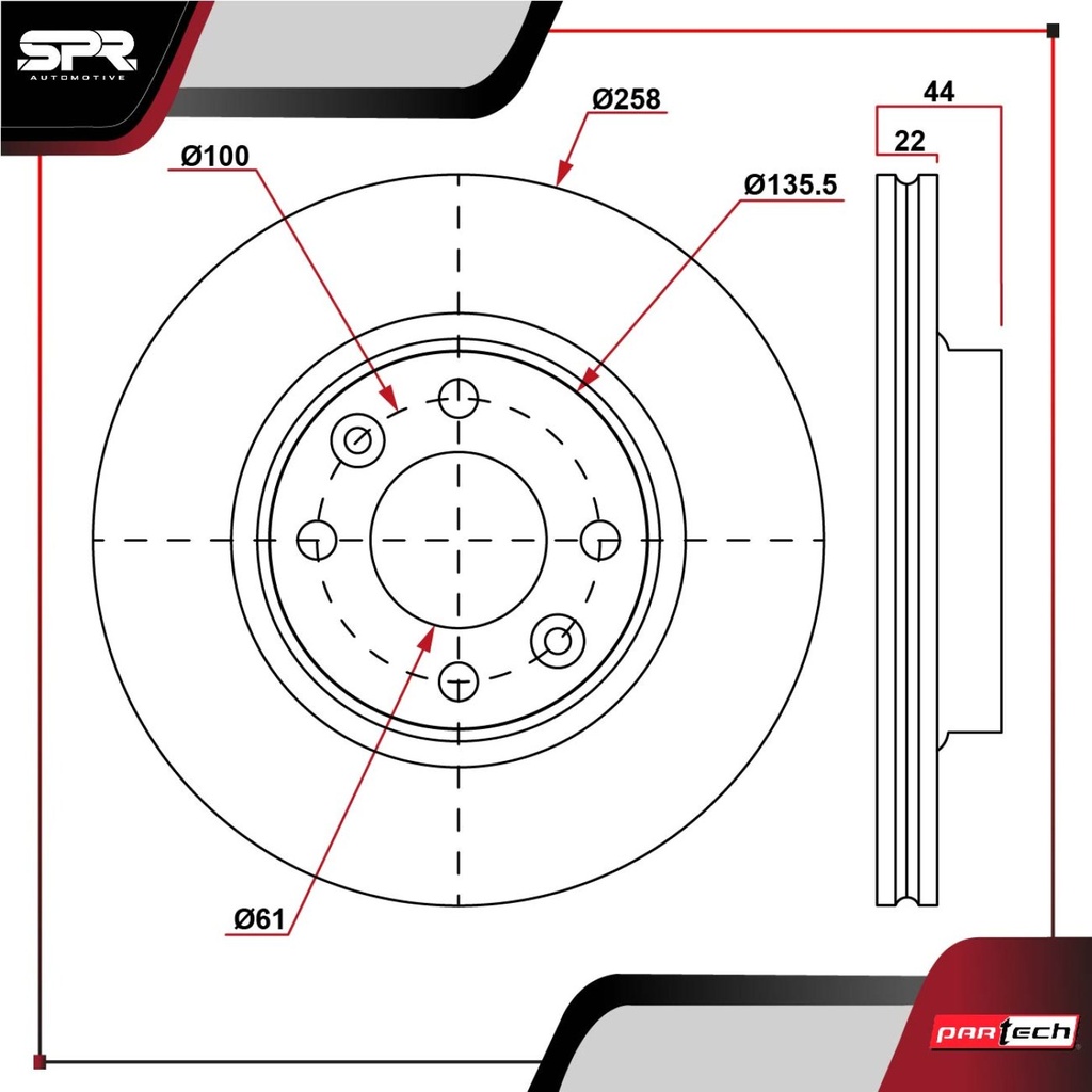 DISCO DEL. RENAULT LOGAN L4 1.6L GAS 2014-2019 (VENTILADO)