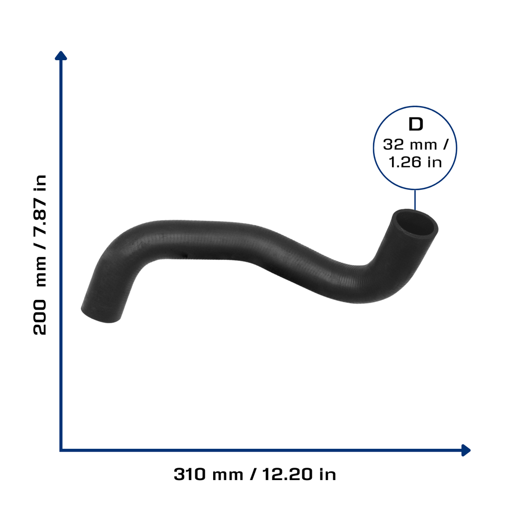 CA-7789 — Manguera Radiador CAUPLAS 7789