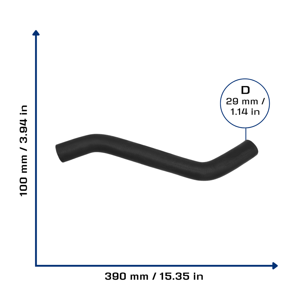 CA-5620 — Manguera Radiador CAUPLAS 5620
