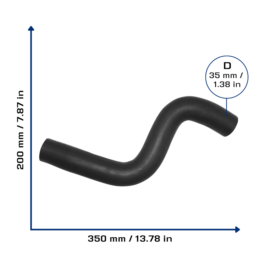 CA-5739 — Manguera Radiador CAUPLAS 5739