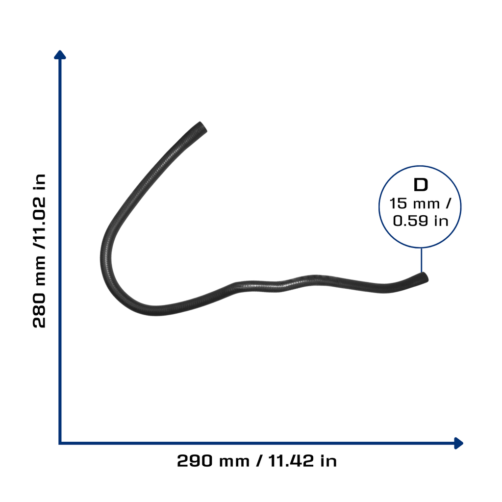 CA-13283 — Manguera Combustible CAUPLAS 13283