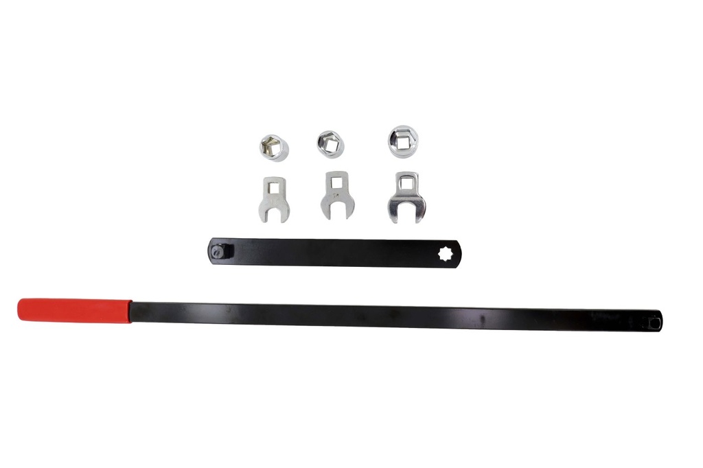 RO-KIT LLAVE TENSORA — KIT CON JUEGO DE LLAVES Y DADOS PARA TENSION DE POLEAS Y TENSORES