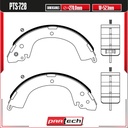 BALATAS DE TAMBOR TRAS. MITSUBISHI STORM V6 3.0 GAS 2001-2005