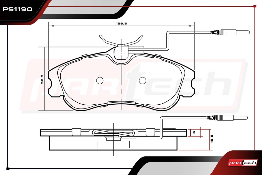 PASTILLAS DE FRENOS DEL. PEUGEOT 206 L4 1.6 GAS 2003-2007