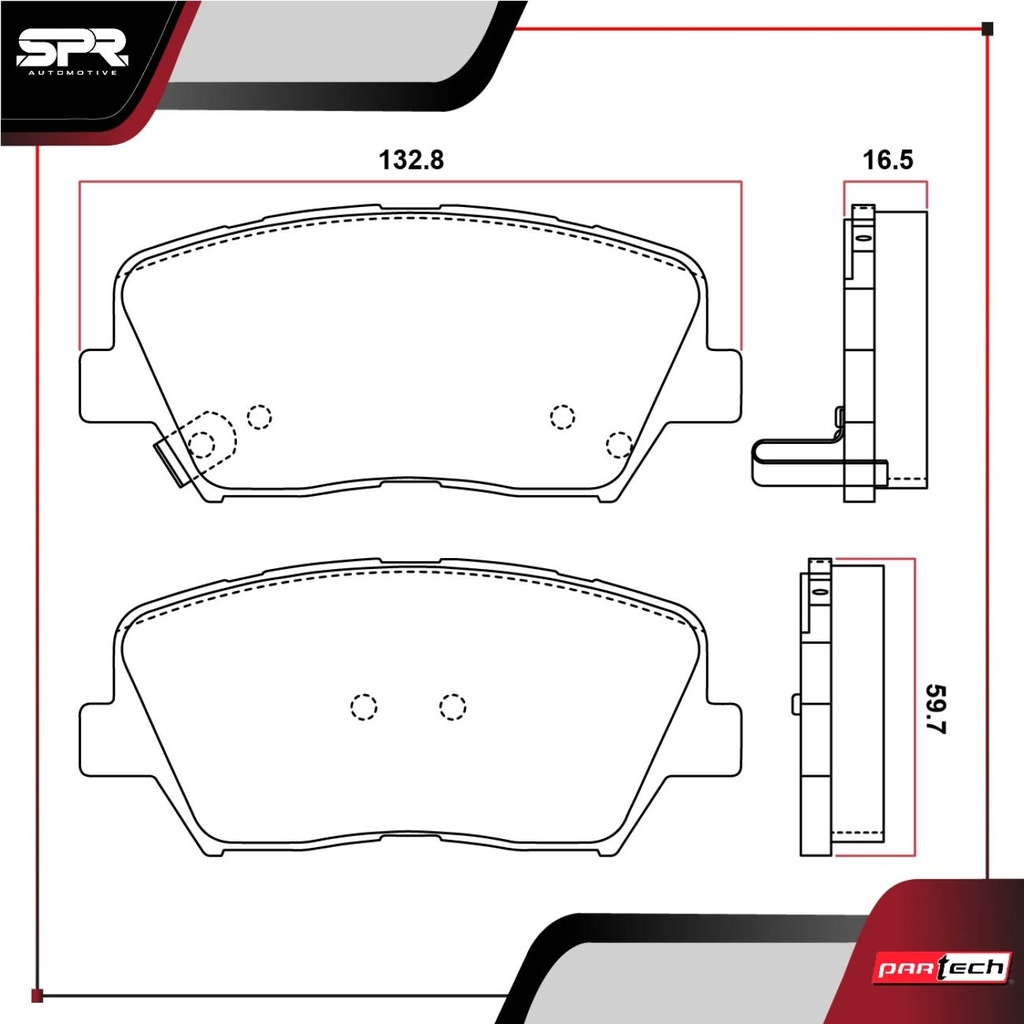 PASTILLAS DE FRENOS DEL. KIA SORENTO L4 2.4 GAS 2015-2020