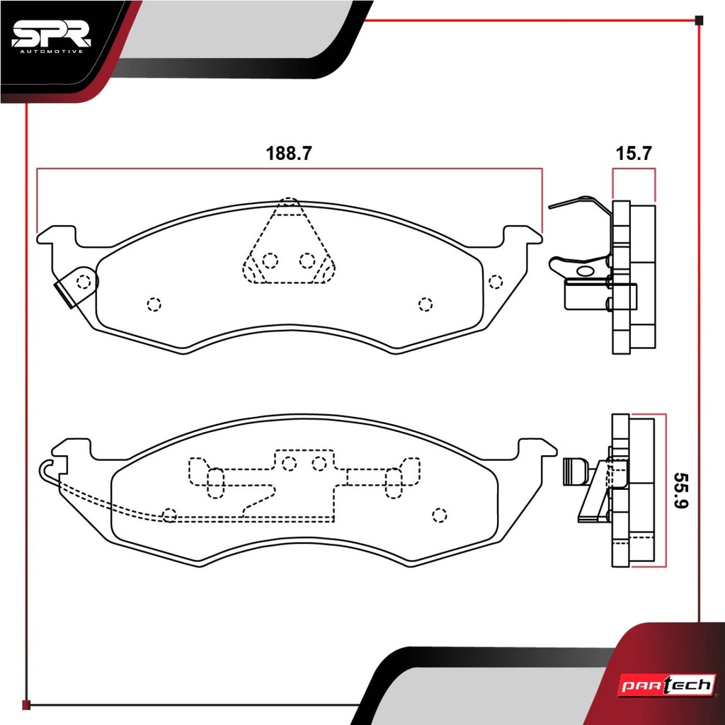 PASTILLAS DE FRENOS DEL. NISSAN QUEST V6 3.0 GAS 1993-2002