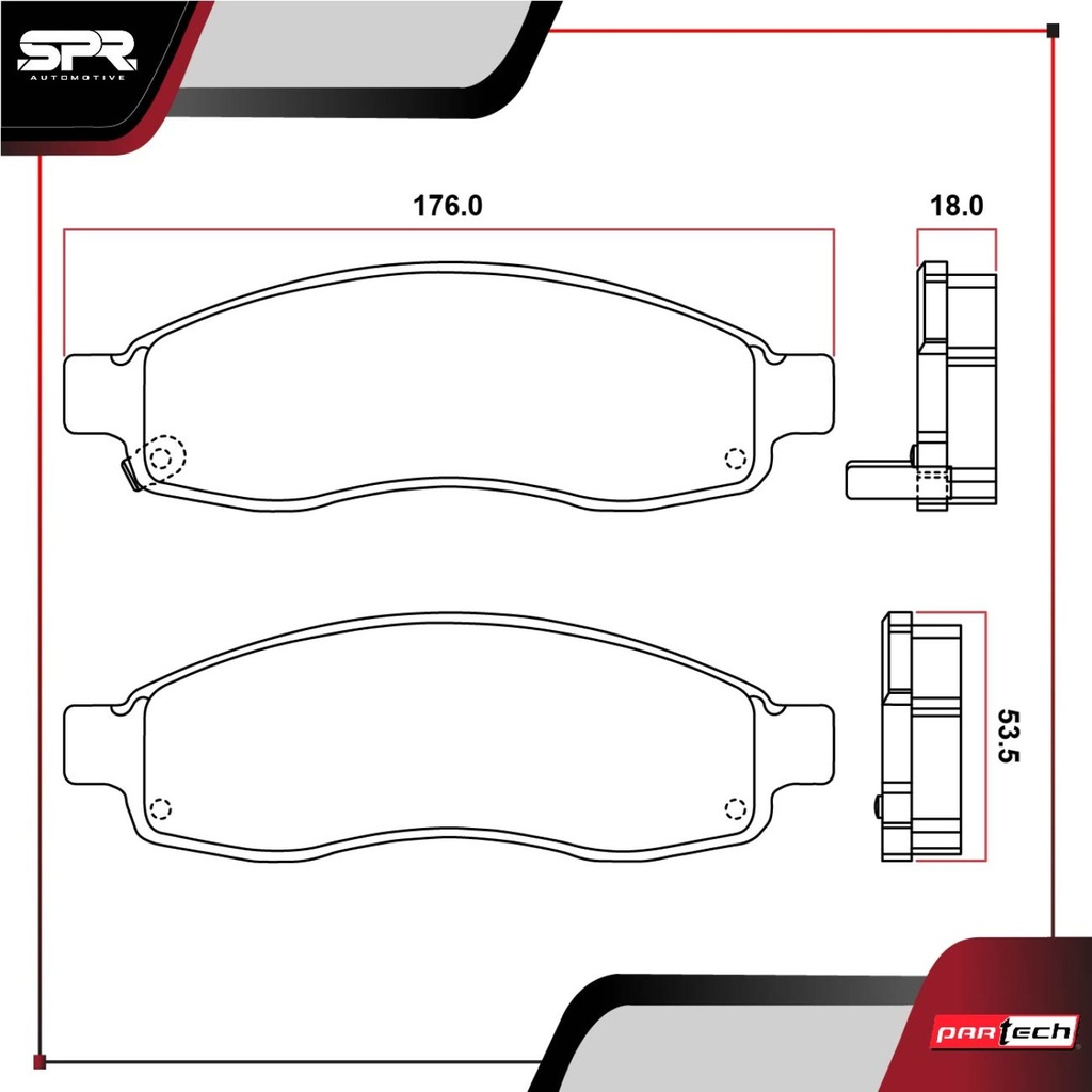 PASTILLAS DE FRENOS DEL. NISSAN TITAN V8 5.6 GAS 2004-2005