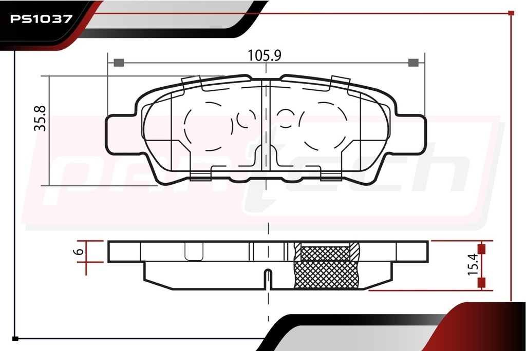 PASTILLAS DE FRENOS TRAS. JEEP COMPASS L4 2.4 GAS 2007-2017
