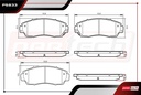PASTILLAS DE FRENOS DEL. MAZDA B3000 V6 3.0 GAS 2003-2008