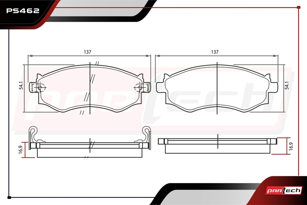 PASTILLAS DE FRENOS DEL. NISSAN SENTRA L4 2.5 GAS 2002-2006