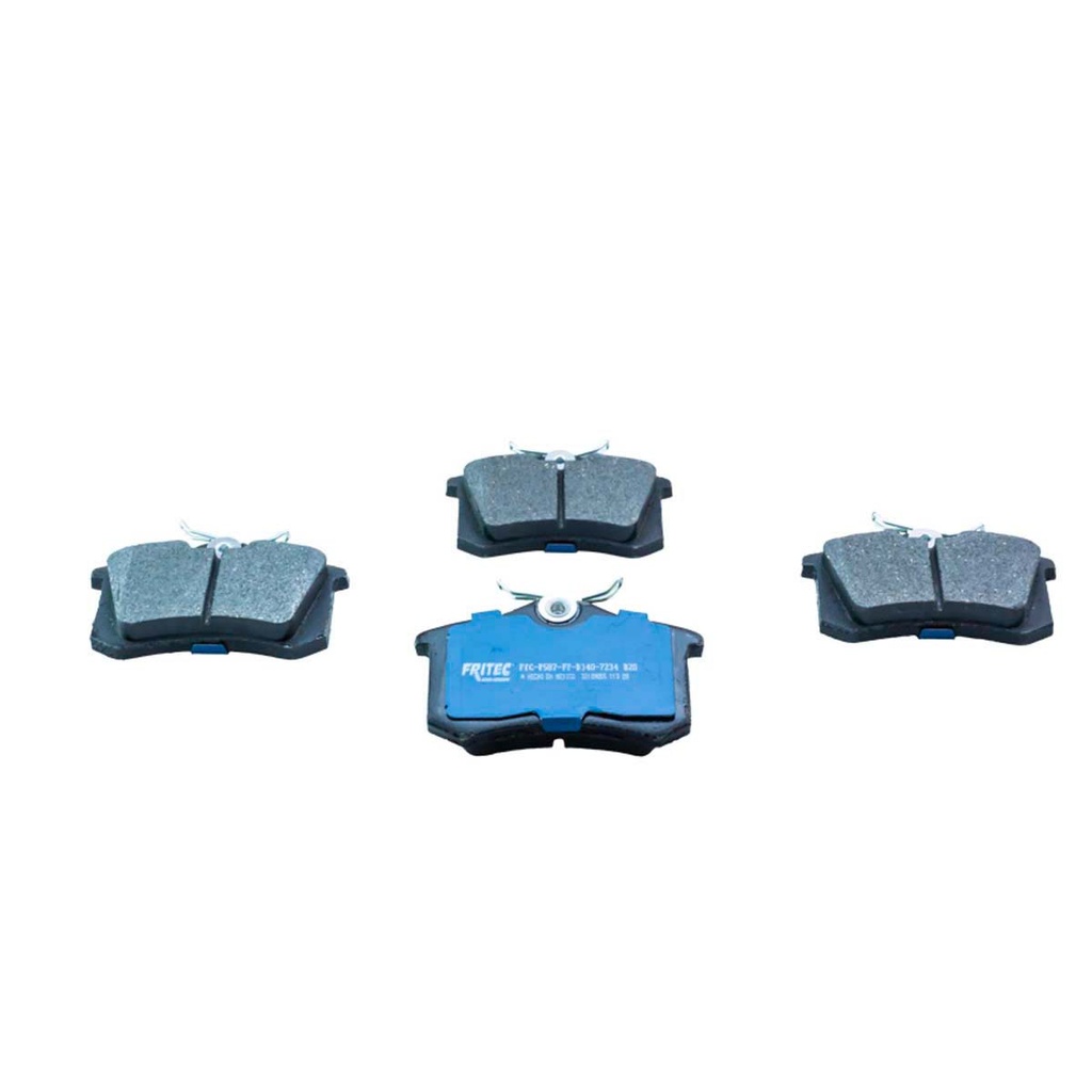 Pastilla para freno de disco Fritec. Formula Semimetallic Azul. Trasera Fritec M-7234-Z