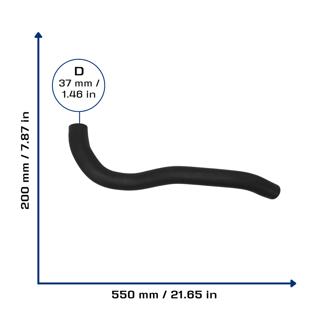 CA-5094 — Manguera Radiador CAUPLAS 5094