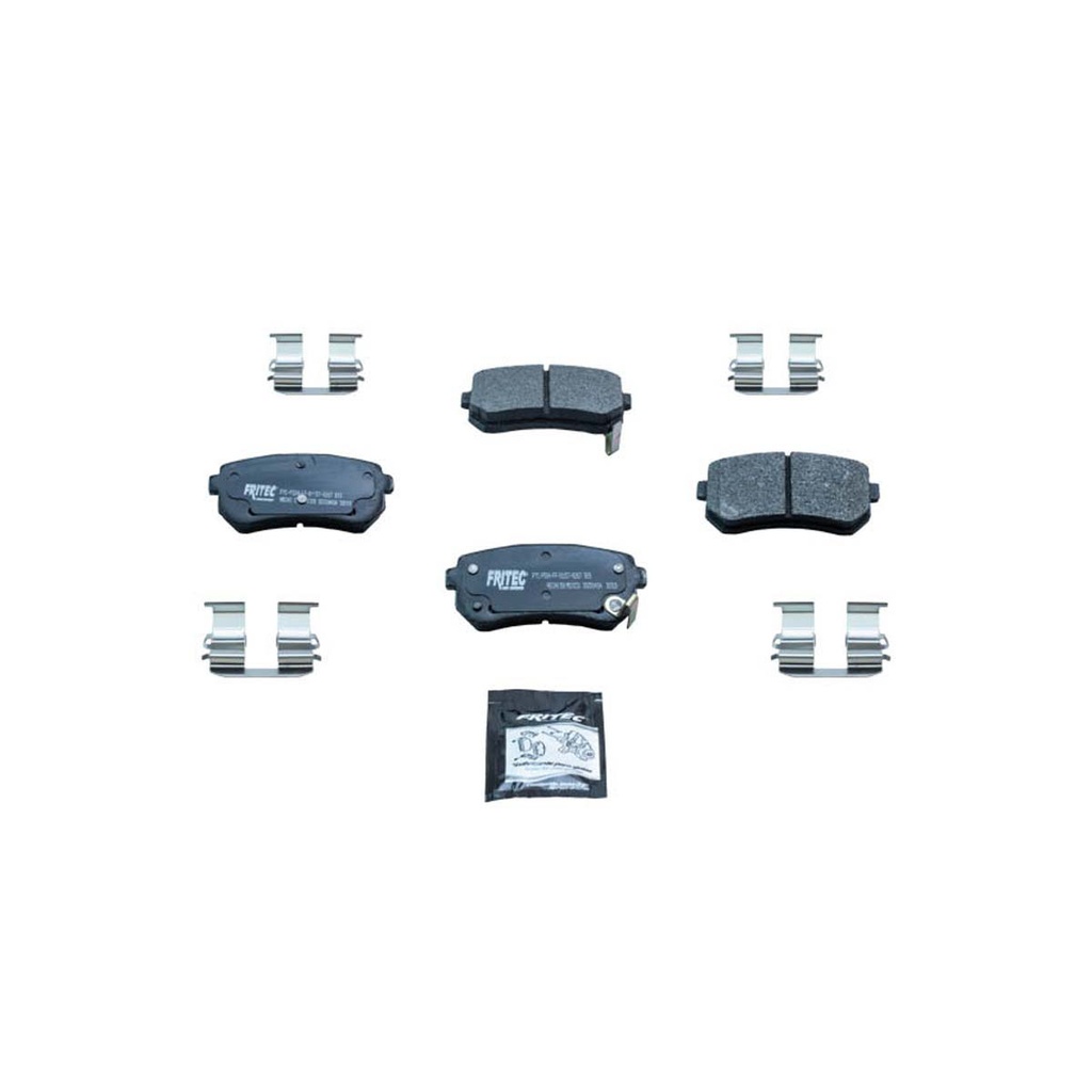 Pastilla para freno de disco Fritec. Formula Ceramic Specific. Trasera Fritec SPC-8267-Z