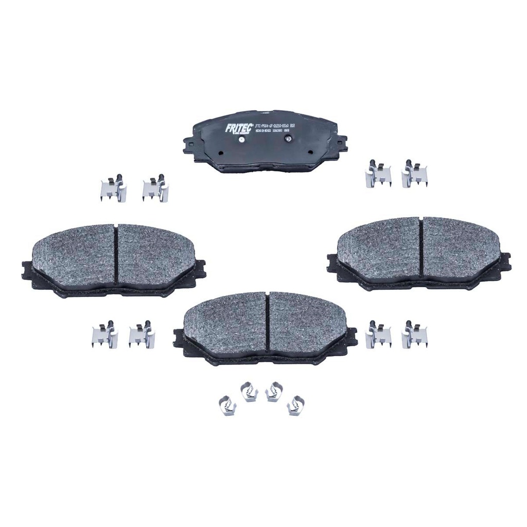 Pastilla para freno de disco Fritec. Formula Ceramic Specific. Delantera Fritec SPC-8330-Z