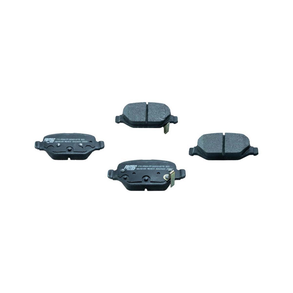 Pastilla para freno de disco Fritec. Formula Ceramic Specific. Trasera Fritec SPC-8778-Z