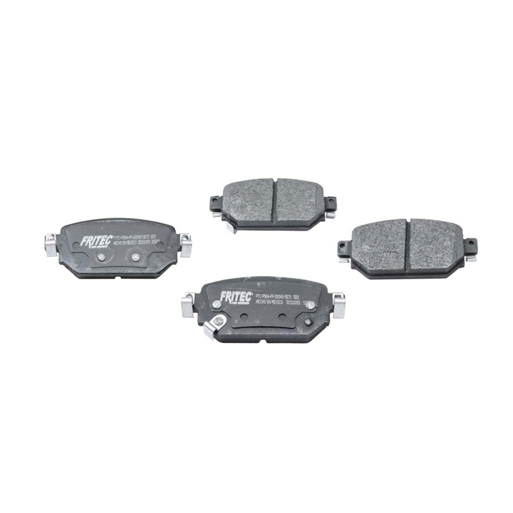 Pastilla para freno de disco Fritec. Formula Ceramic Specific. Trasera Fritec SPC-9271-Z