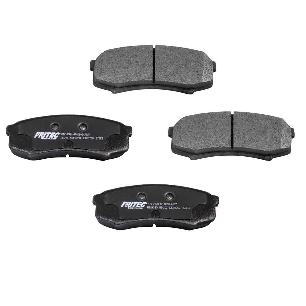 Pastilla para freno de disco Fritec. Formula Ceramic HD. Trasera Fritec SHD7487-Z