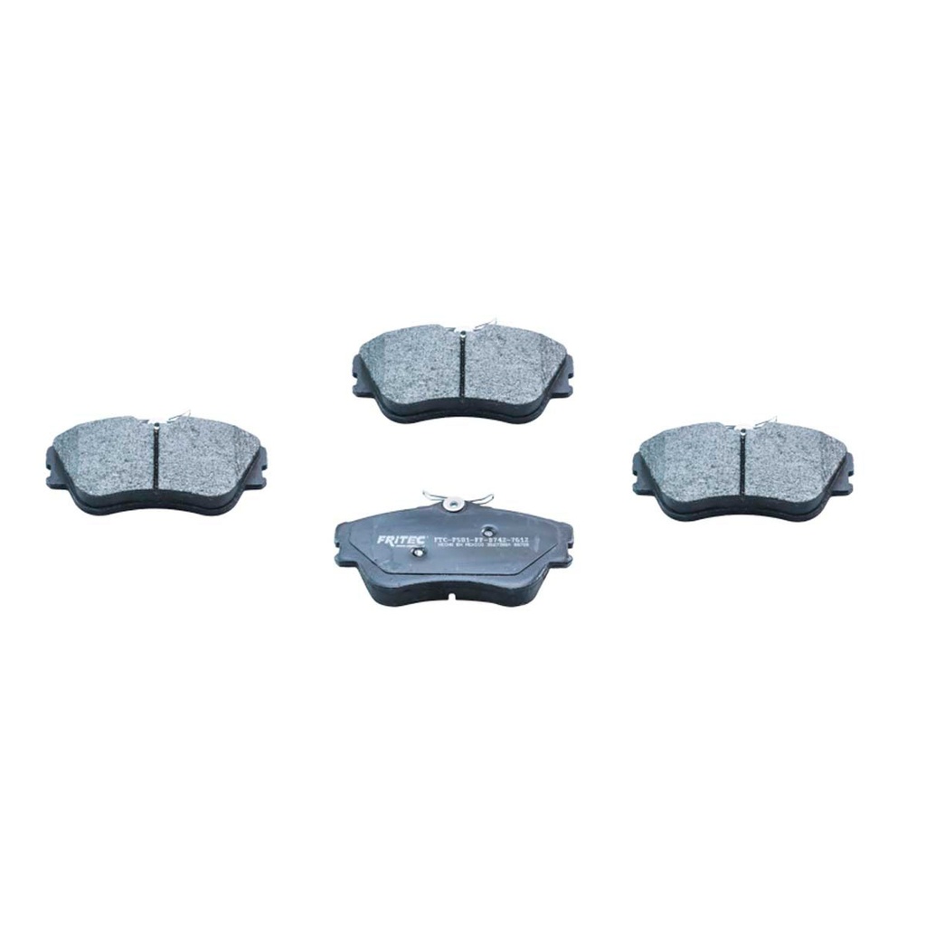 FR-SHD7612-Z — Pastilla para freno de disco Fritec. Formula Ceramic HD. Delantera Fritec SHD7612-Z