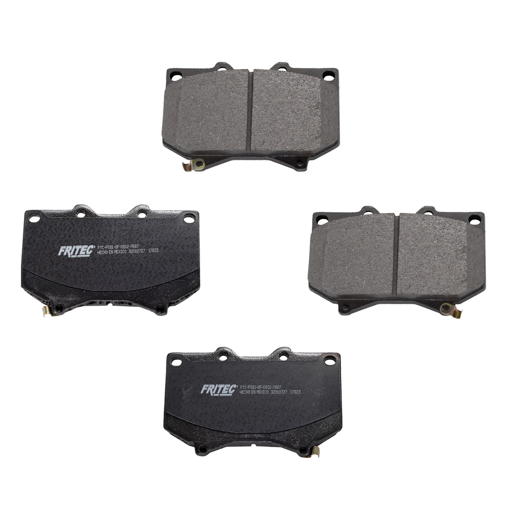 FR-SHD7687-Z — Pastilla para freno de disco Fritec. Formula Ceramic HD. Delantera Fritec SHD7687-Z