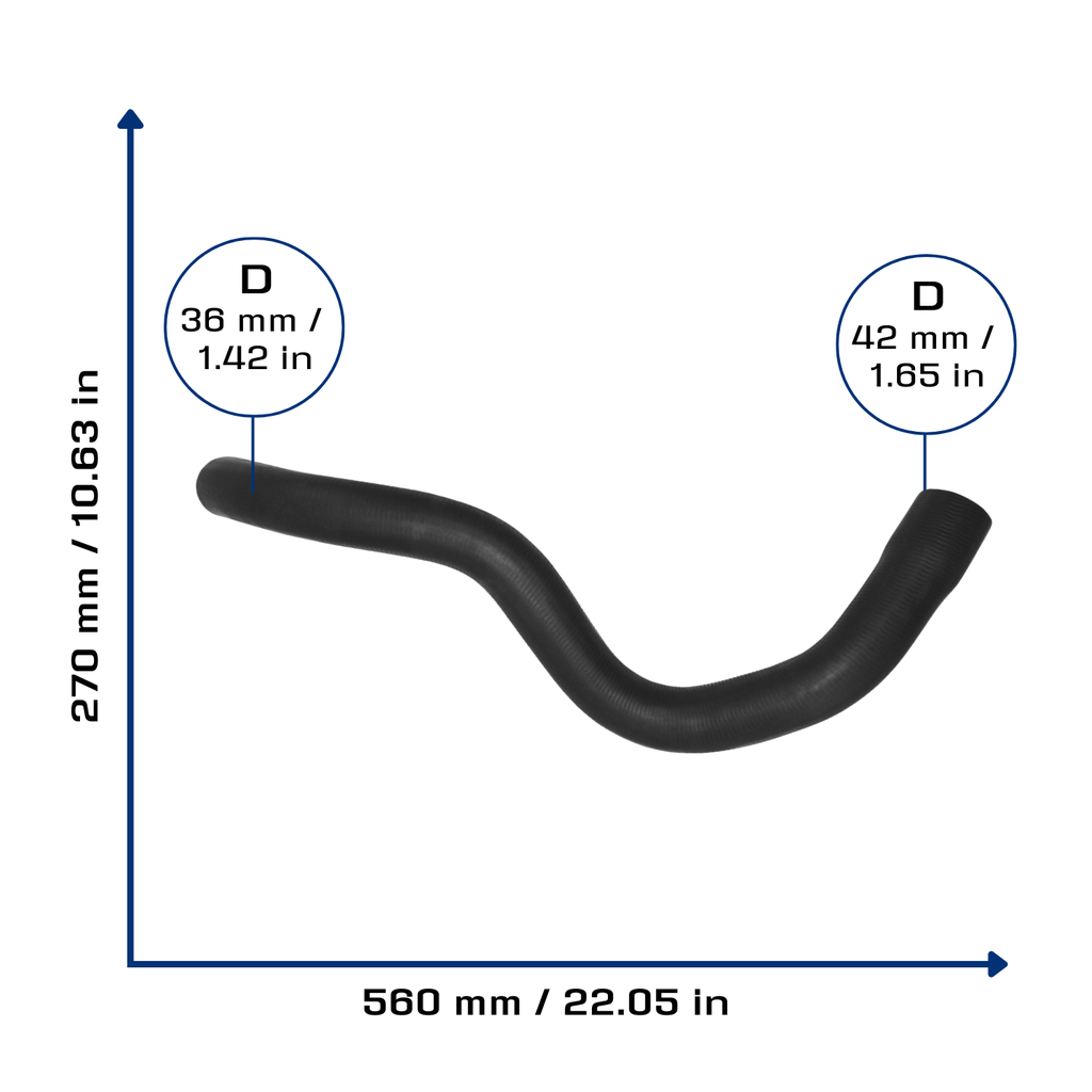 Manguera Radiador CAUPLAS 4944