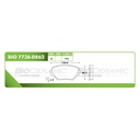 Pastilla para freno de disco Bioceramic. Formula Ceramic LowMet. Delantera BioCeramic BIO 7738-D862