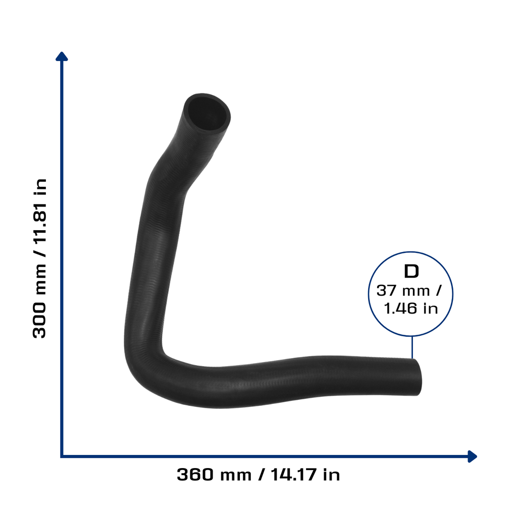 CA-5045 — Manguera Radiador CAUPLAS 5045