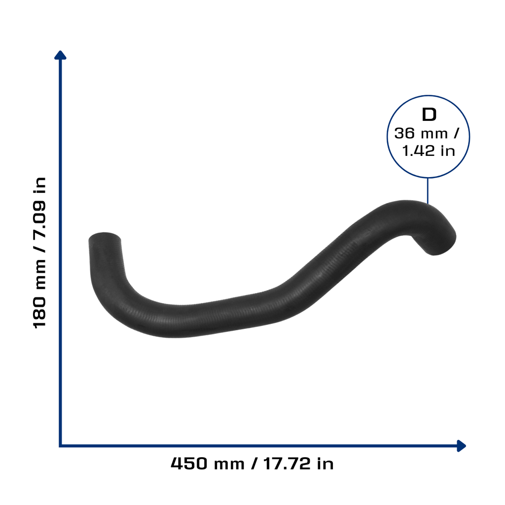 CA-5331 — Manguera Radiador CAUPLAS 5331