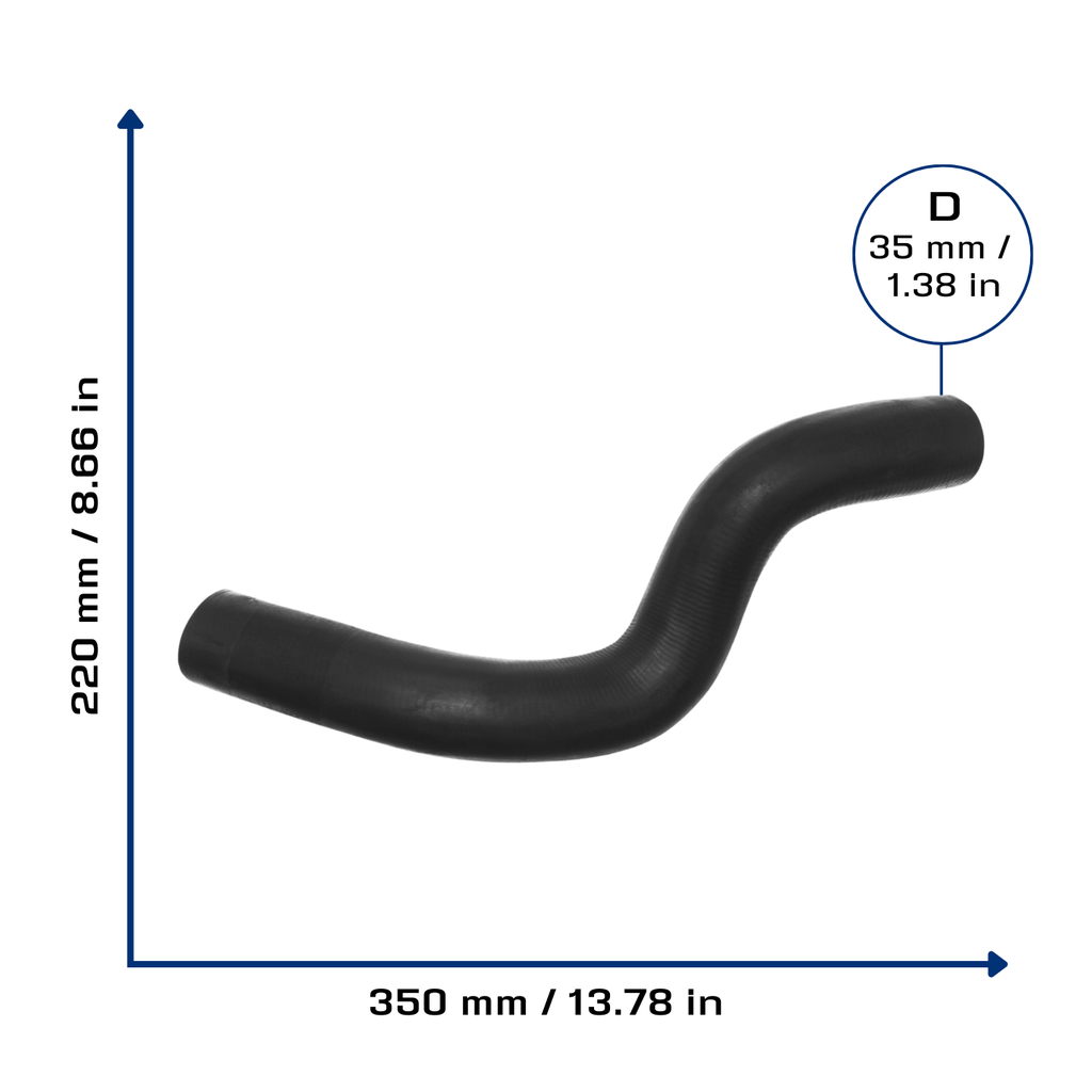 CA-5671 — Manguera Radiador CAUPLAS 5671