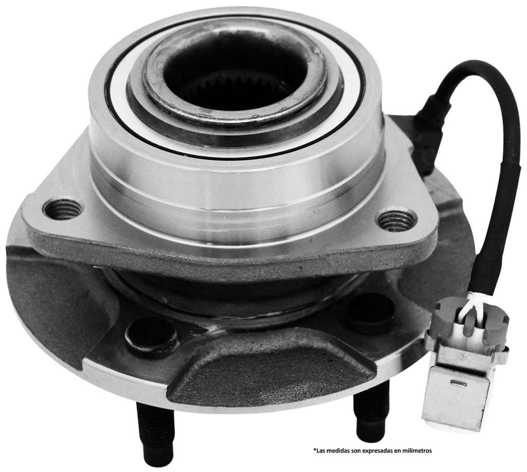 Mazas de Rueda/Cubo de Rueda Delantera Race AG9823C