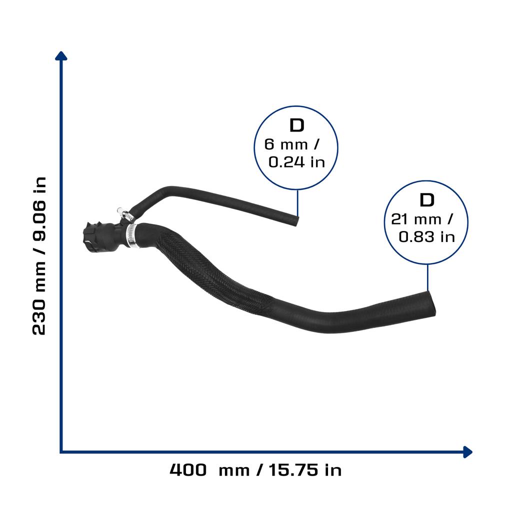 Manguera Calefacción CAUPLAS 5686