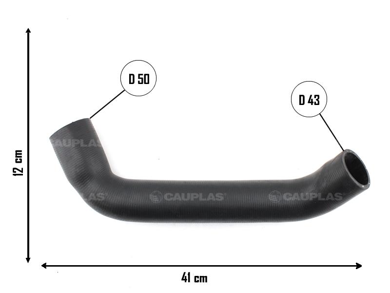CA-20423 — Manguera Radiador CAUPLAS 20423