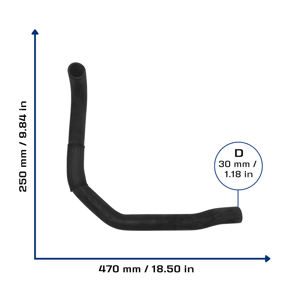 CA-5864 — Manguera Radiador CAUPLAS 5864